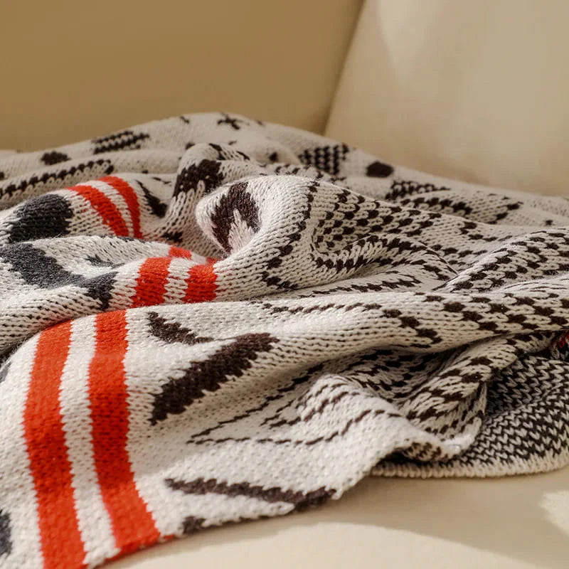 Plaid style amérindien - Élégance et Chaleur qui Sublime Votre Intérieur