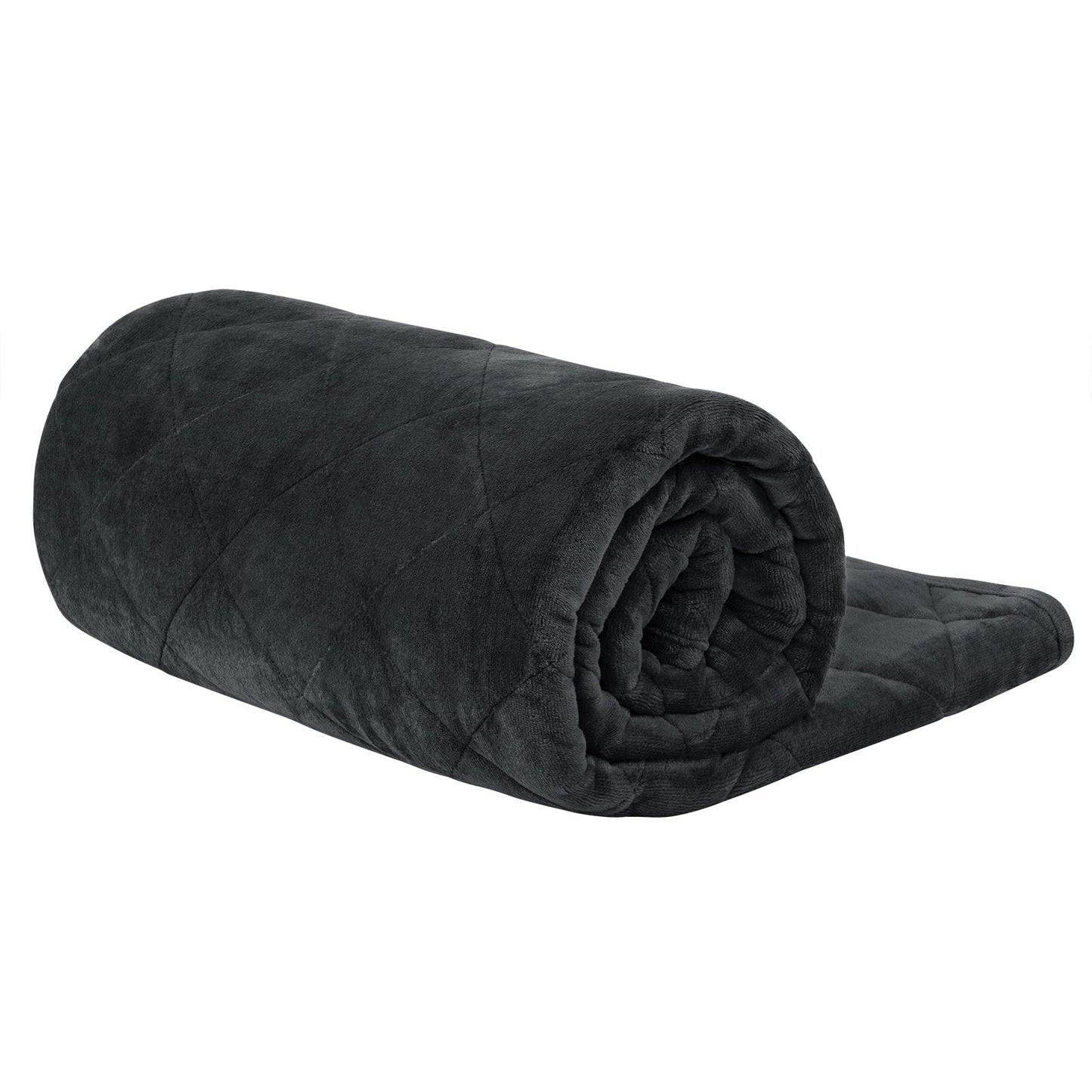Couverture Lestée Sherpa Noire : Luxe, Confort et Sommeil Réparateur
