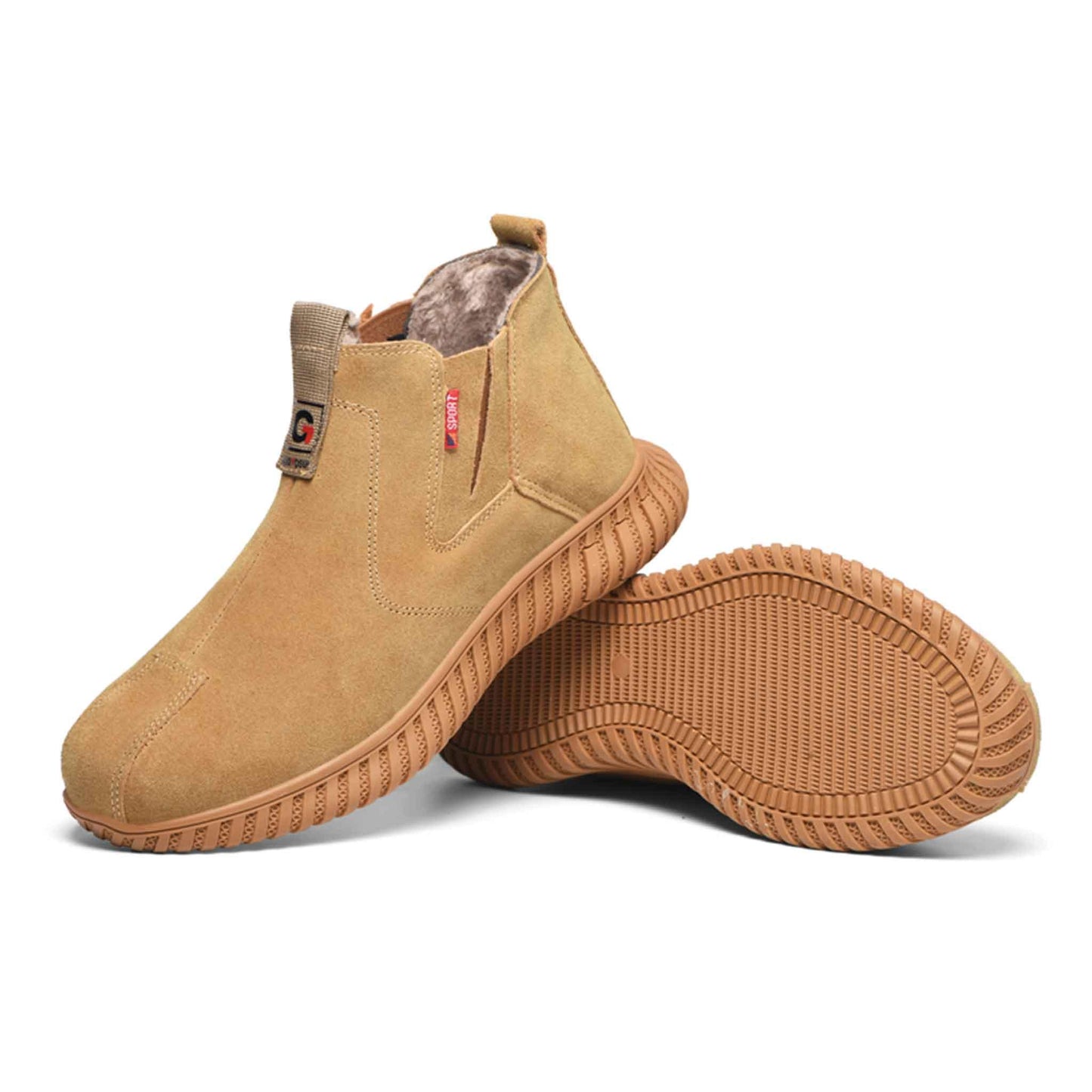 Ironfeet Colorado - Chaussures de sécurité montantes et fourrées en cuir de vachette