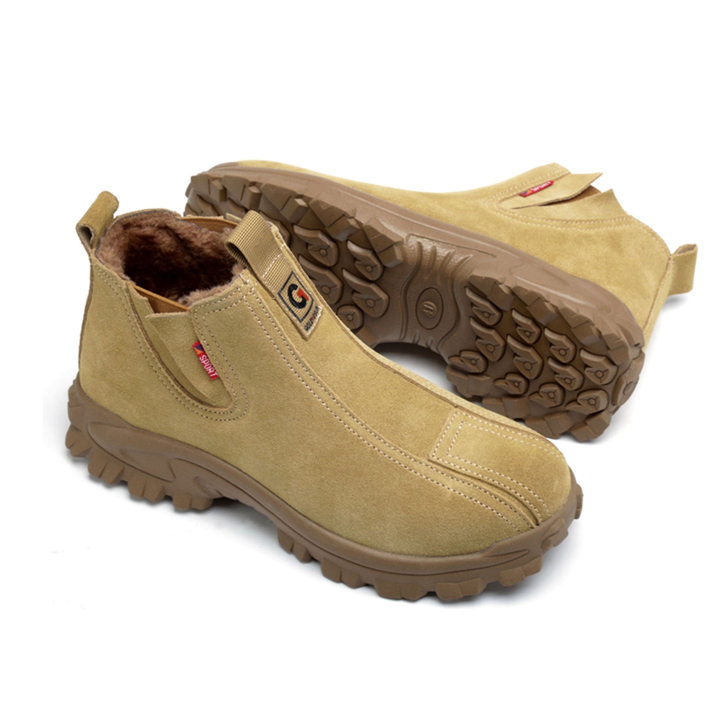 Ironfeet GSPORT - Chaussures de sécurité montantes et fourrées en cuir de vachette