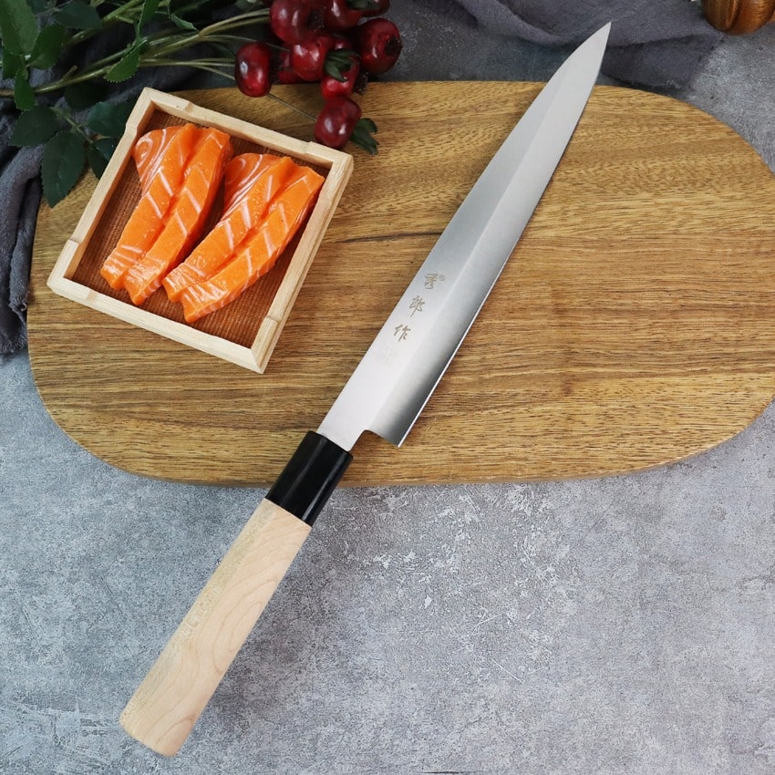 Set de trois couteaux japonais Sashimi  - Collection Hanzo