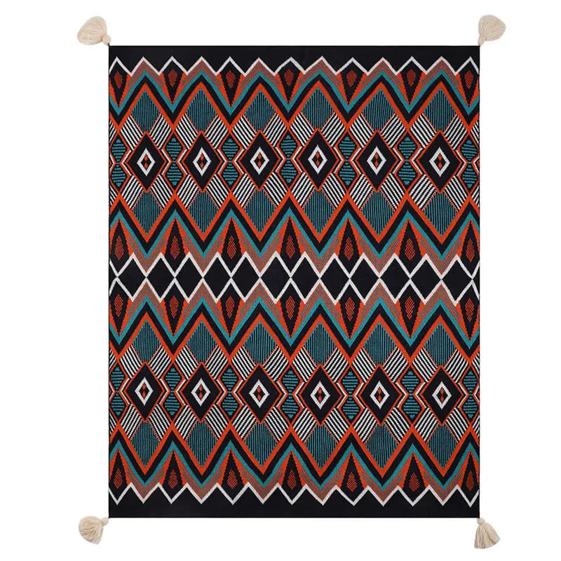Plaid de style Indien : Voyage au Cœur de l’Artisanat et du Confort