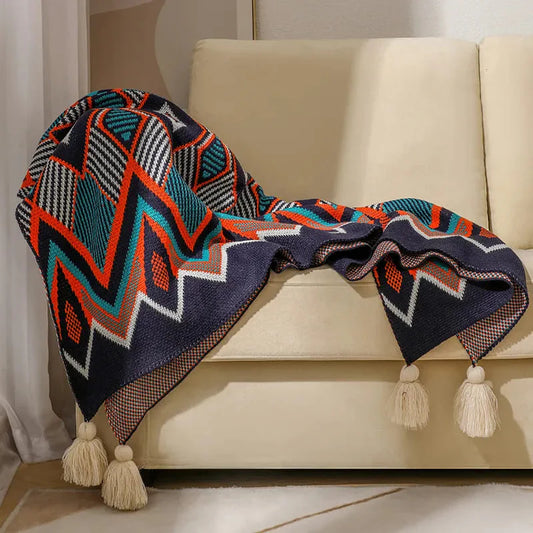 Plaid de style Indien : Voyage au Cœur de l’Artisanat et du Confort