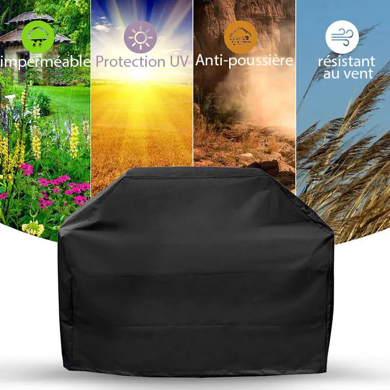 House imperméable pour mobilier de jardin et barbecue