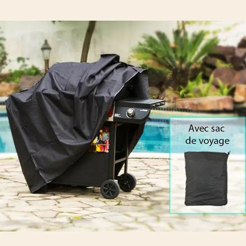 House imperméable pour mobilier de jardin et barbecue