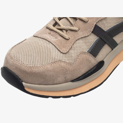 Ironfeet Lazy - Chaussures de sécurité légères en cuir et daim bi matière