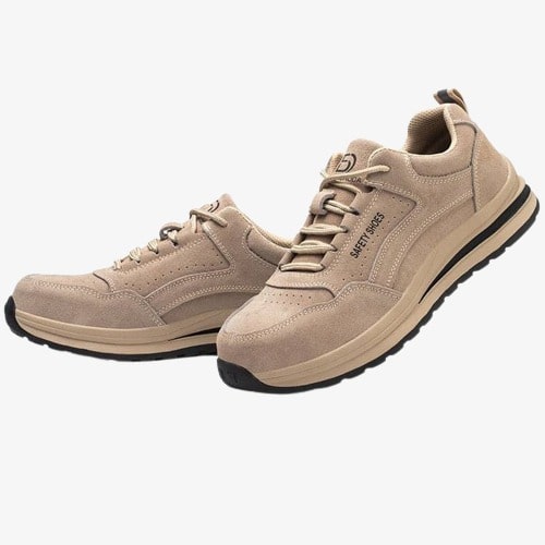 Ironfeet Safety - Chaussures de sécurité légères en cuir et daim