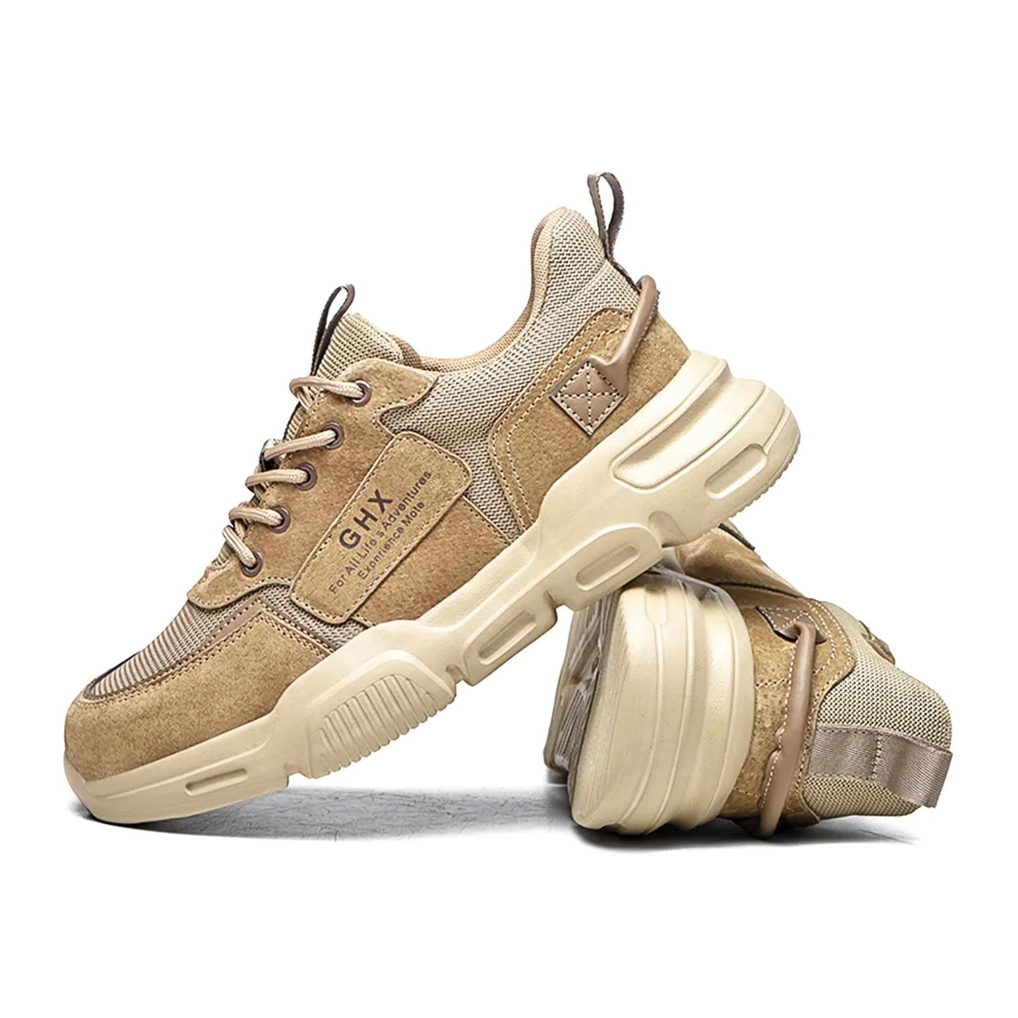 Ironfeet GHX - Chaussures de sécurité légères en cuir et daim