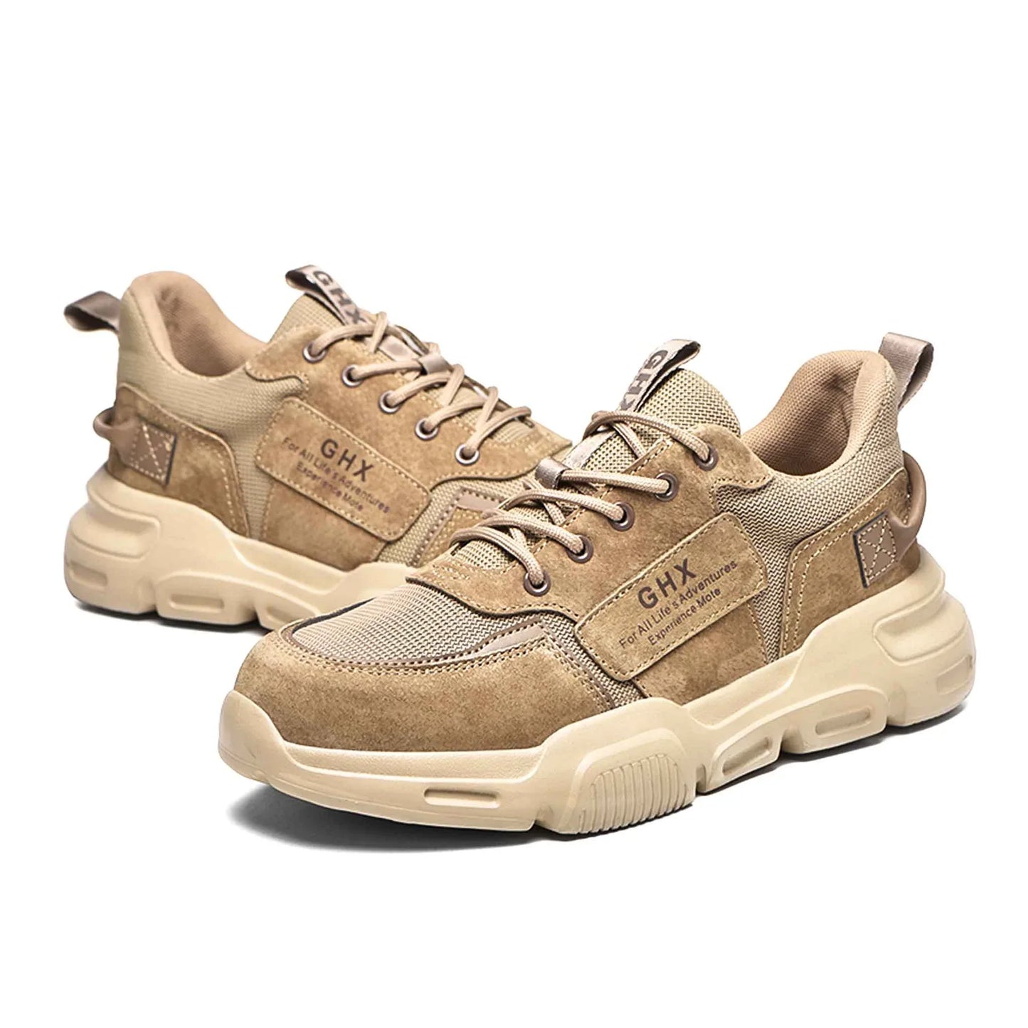 Ironfeet GHX - Chaussures de sécurité légères en cuir et daim