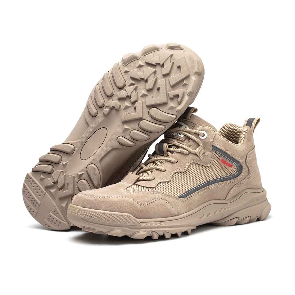 Ironfeet Lazy - Chaussures de sécurité légères en cuir et daim