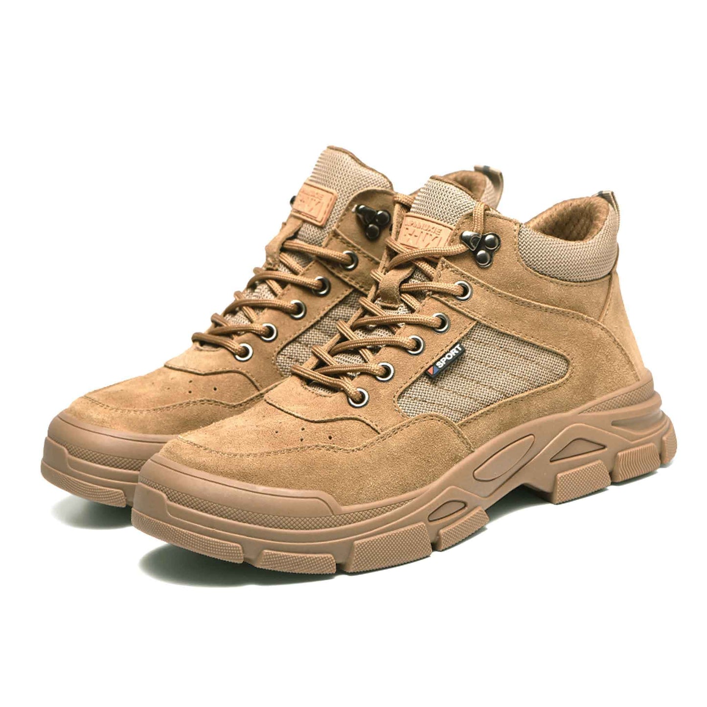 Ironfeet Gear - Chaussures de sécurité légères en daim bi matière