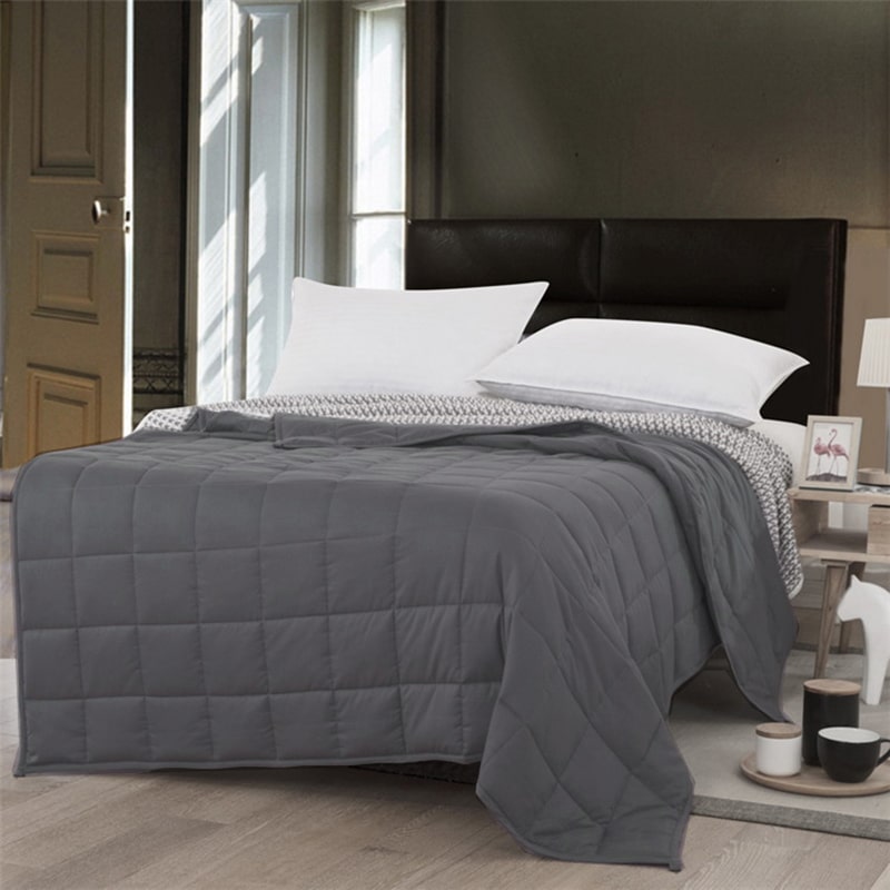 Couverture Lestée  Grise: Votre Secret pour un Sommeil Profond et Réparateur
