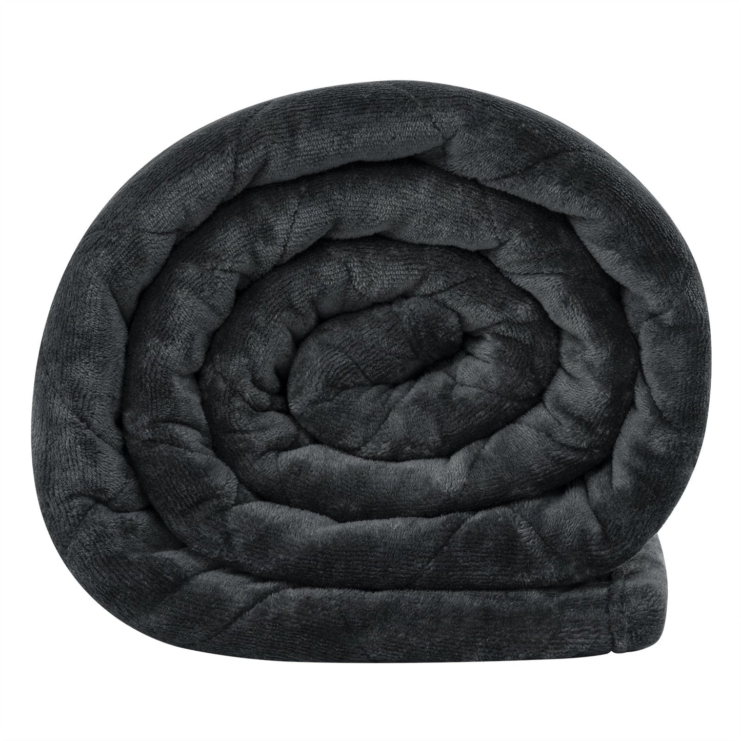 Couverture Lestée Sherpa Noire : Luxe, Confort et Sommeil Réparateur