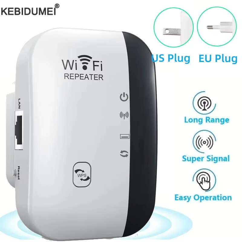 Répéteur WIFI sans fil 300Mbps, routeur 2.4G, extension de portée, amplificateur de Signal Wi-Fi, adaptateur de carte réseau 802.11N pour PC