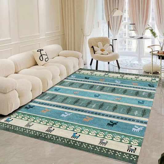 Le Confort Raffiné : Tapis Marocains Doux et Résistants