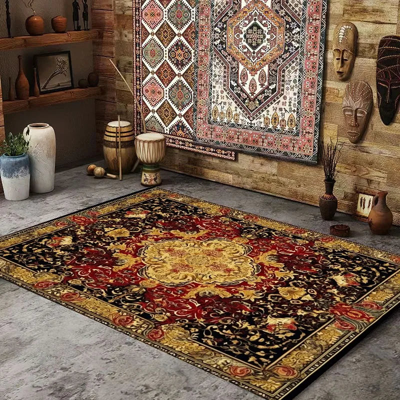 Douceur Perse : Tapis en Flanelle Prémium pour des Intérieurs de Rêve
