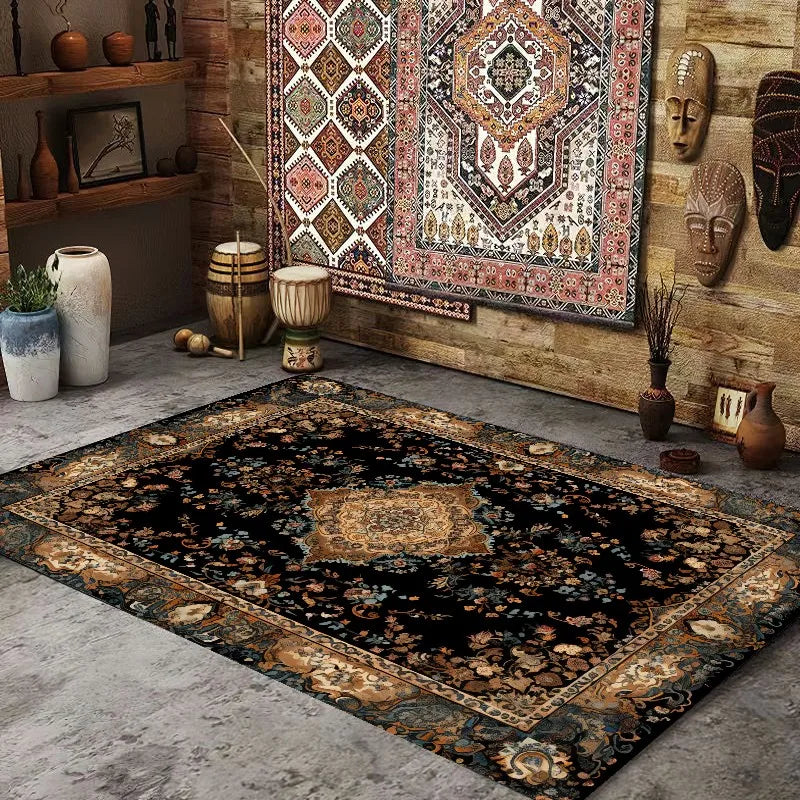 Douceur Perse : Tapis en Flanelle Prémium pour des Intérieurs de Rêve