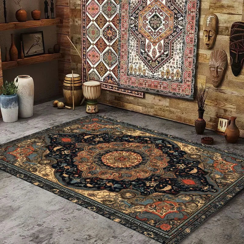 Douceur Perse : Tapis en Flanelle Prémium pour des Intérieurs de Rêve