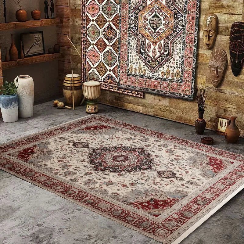 Douceur Perse : Tapis en Flanelle Prémium pour des Intérieurs de Rêve