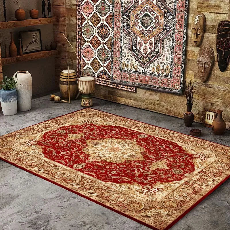 Douceur Perse : Tapis en Flanelle Prémium pour des Intérieurs de Rêve