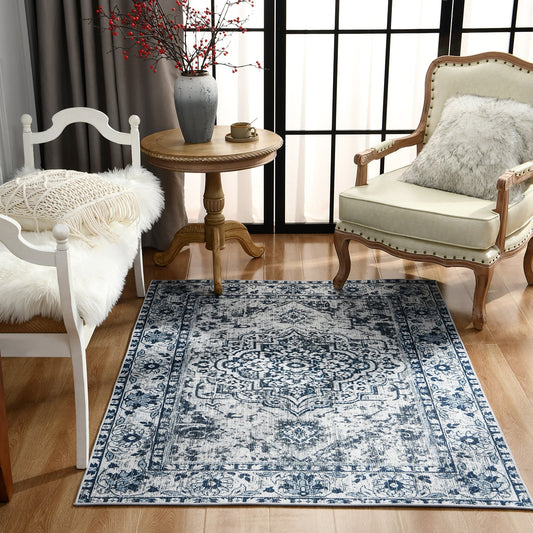Mélange de Cultures : Tapis Persan Lavable pour un Intérieur Unique