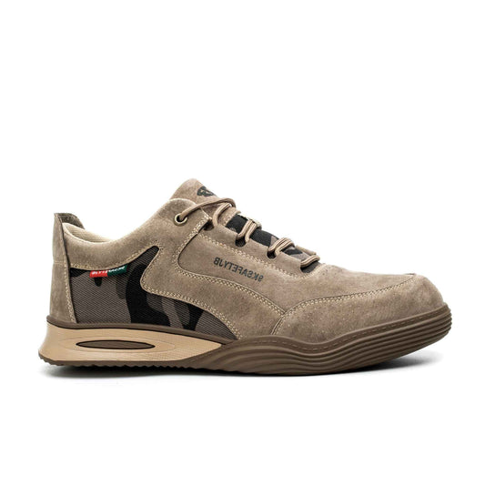 Ironfeet War - Chaussures de sécurité légères en cuir et daim