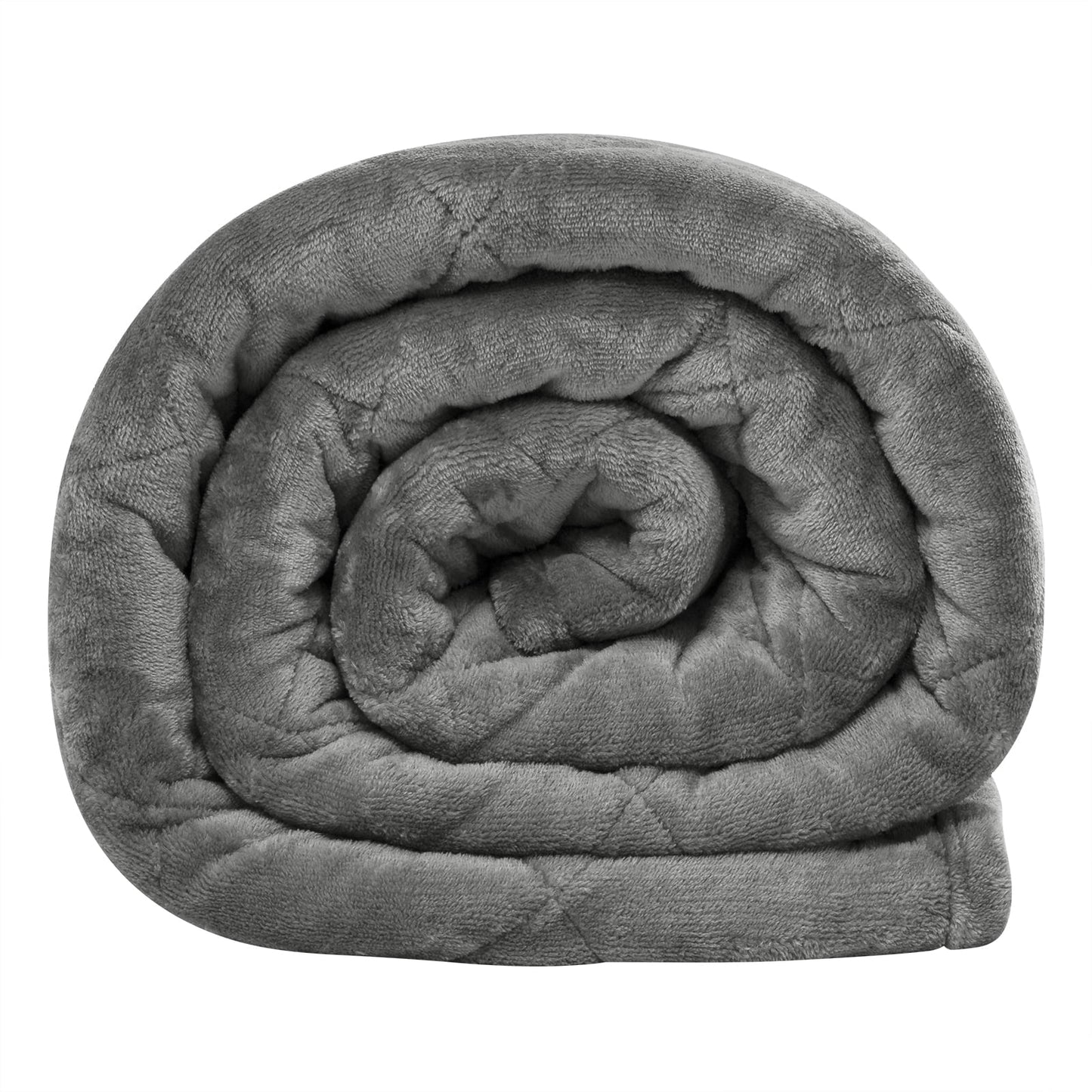 Couverture Lestée Sherpa Grise : Luxe, Confort et Sommeil Réparateur