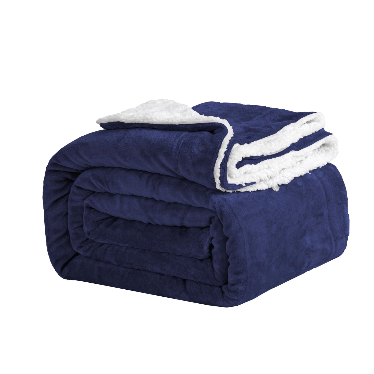 Plaid Bleu Double Face : Confort et Élégance pour l'Hiver