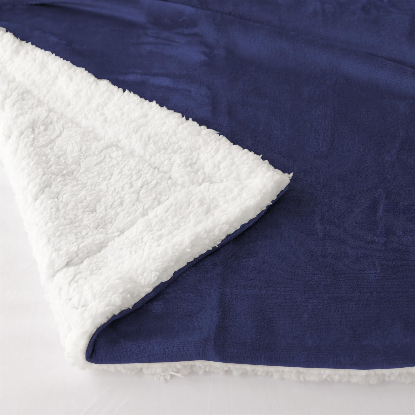 Plaid Bleu Double Face : Confort et Élégance pour l'Hiver