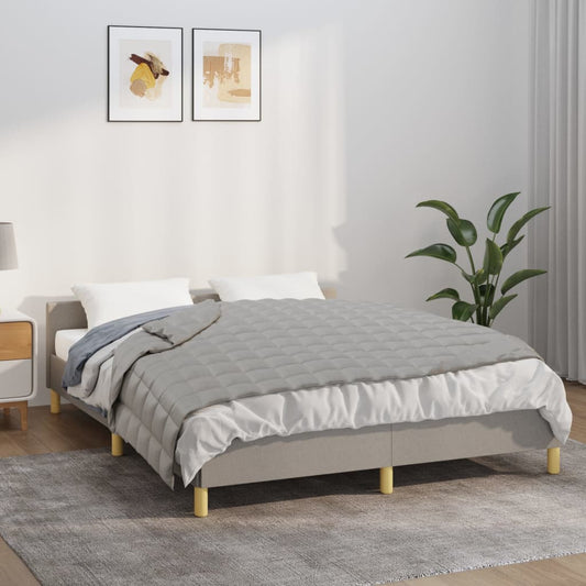 Couverture Lestée de Luxe Grise – L’Élégance au Service de Votre Sommeil